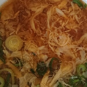 キャベツと舞茸のたまごスープ